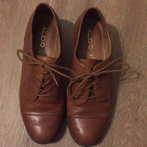 Aldo brown loafer